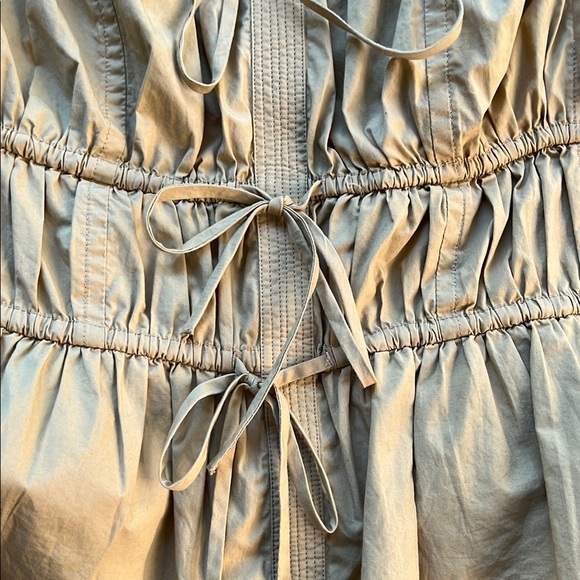 Ulla Johnson Lulu Top in
Khaki Sizes 10 - Picture 4 of 10